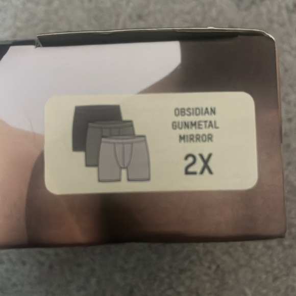 SKIMS STRETCH BOXER BRIEFS
(PACK OF 3) SZ 2X - Picture 4 of 6